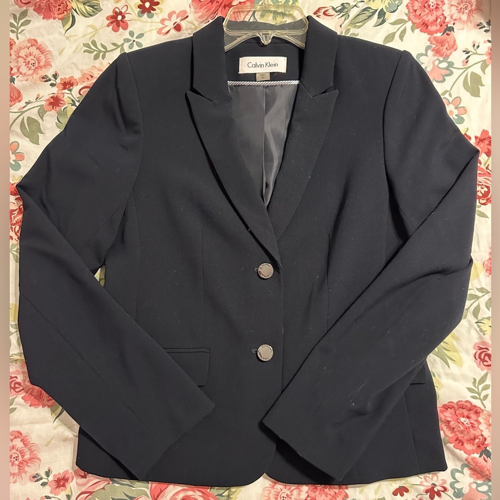 Calvin Klein double button blazer